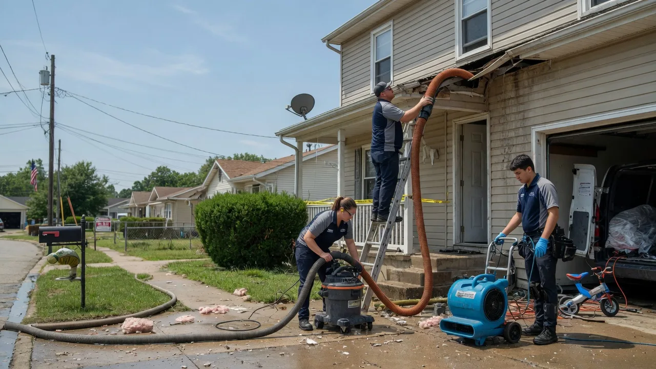Water Damage Restoration in Niotaze, KS near me
